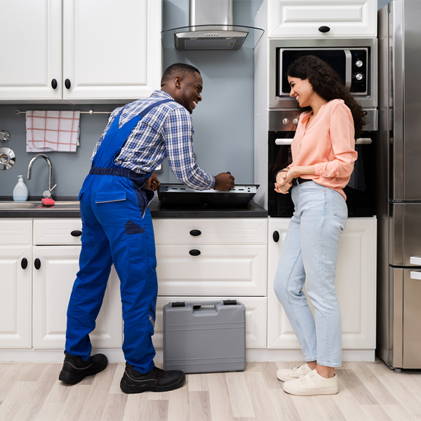 can you provide an estimate for cooktop repair before beginning any work in Westfield